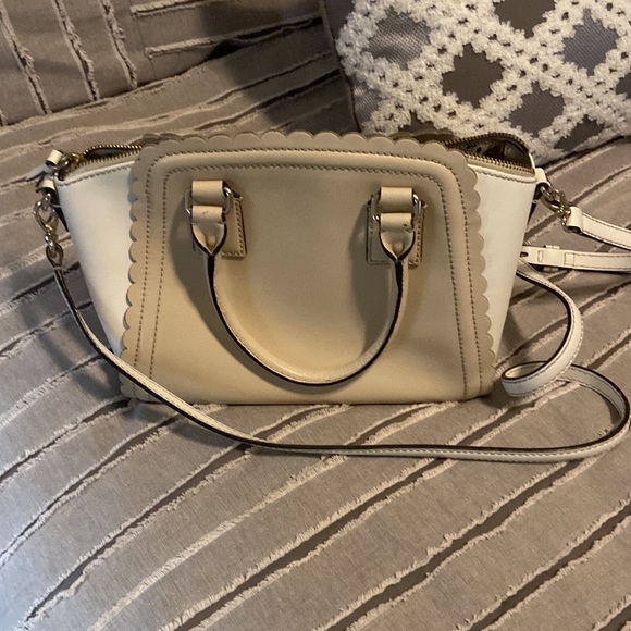 Kate Spade Cream/Tan Leather handbag - Picture 2 of 5